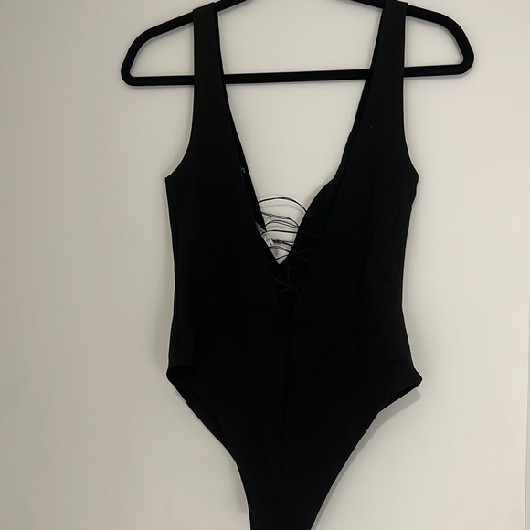 Laced up Bodysuit by Meche The Label - Picture 6 of 6